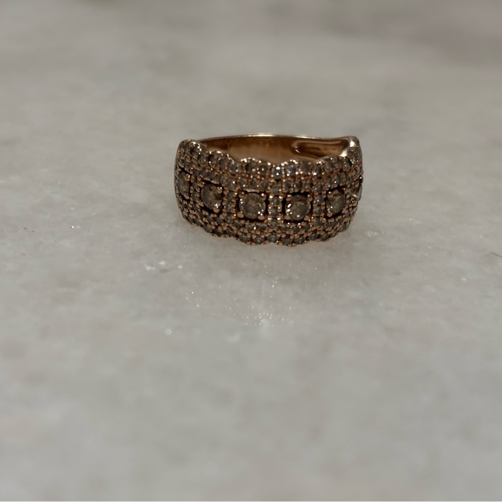 Ring and earrings LeVian